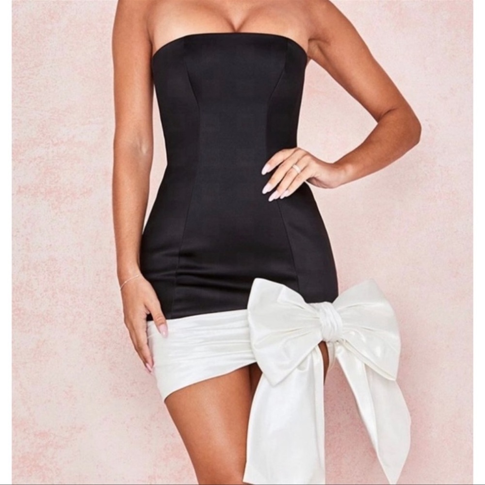 House of cb black dress